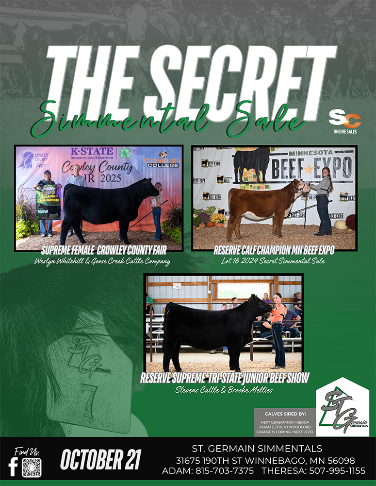 2025 Secret Simmental Sale
